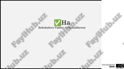 ha deb javob berish quobiliyati — PPTX