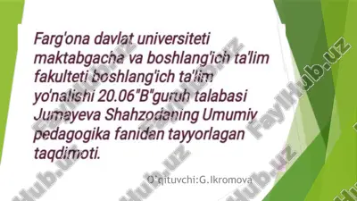 hujjatchilik tarixi — PPTX