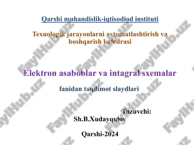 bipolyar tranzistor — PPTX
