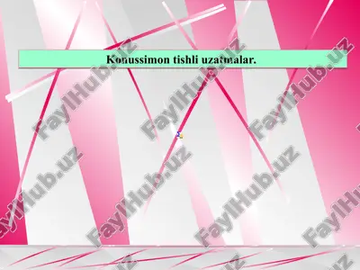 konussimon tishli uzatmalar — PPT