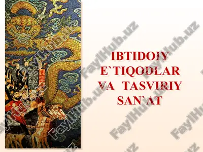 ibtidoiy jamoa davri sa`nati — PPT
