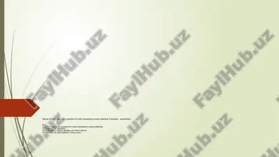 kxyat ning asosiy qoidalari bo’yicha chizmalarni rasmiy lashtirish. formatlar, masshtablar. — PPTX