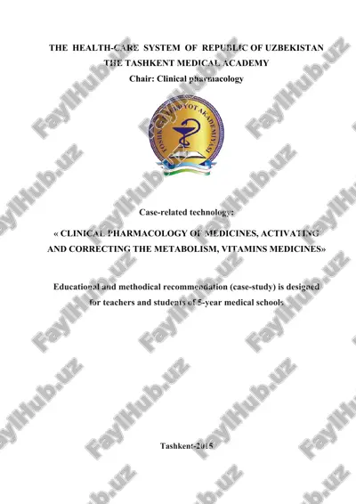 clinical pharmacology of medicines — DOC
