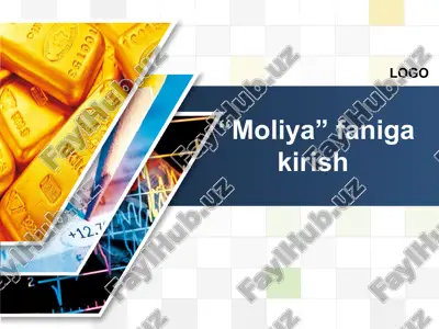 moliya asoslari — PPTX