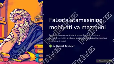 falsafa atamasining-mohiyati-va-mazmuni — PDF