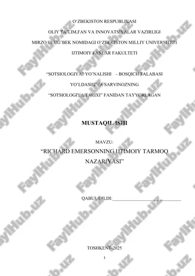 richard emersonning ijtimoiy tarmoq nazariyasi — DOCX