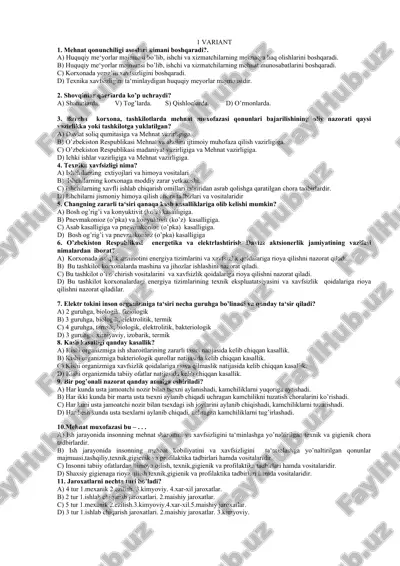 mehnat qonunchiligi asoslari — DOC