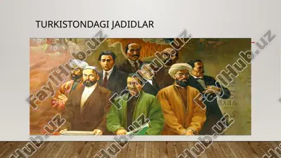 turkiston dagi jadidlar — PPTX