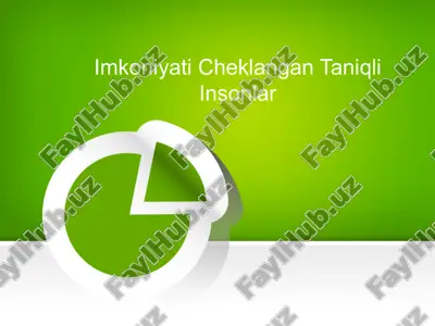 imkoniyati cheklangan taniqli insonlar — PPTX