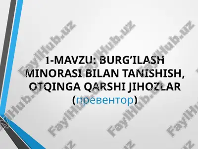 neft va gaz sanoati — PPT