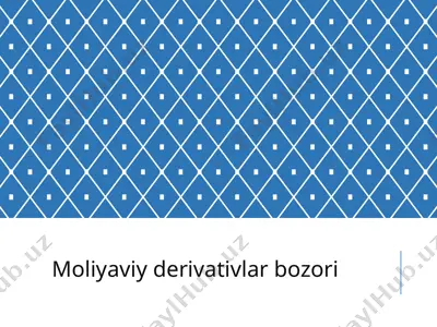 moliyaviy derivativlar bozori — PPTX