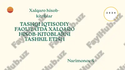 xalqarohisob-kitoblar — PPTX