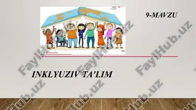 inklyuzivta'lim — PPTX