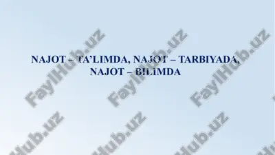 najot — PPTX