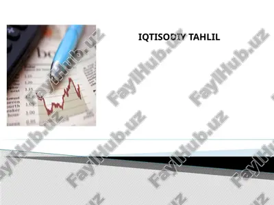 iqtisodiy tahlil — PPTX