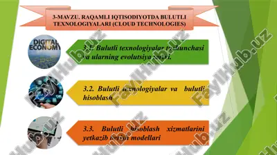 bulutli texnologiyalar (cloud technologies) — PPTX