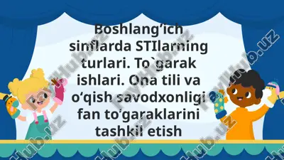 ona tili o‘qish tarbiyasi — PPTX