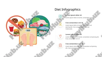 diet infographics — PPTX