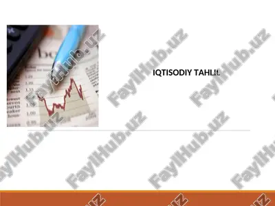 iqtisodiy tahlil va audit — PPT