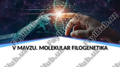 molekulyar biologiya — PPTX