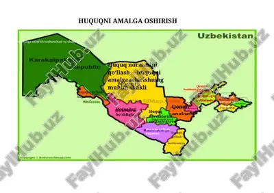 huquqni amalga oshirish — DOCX