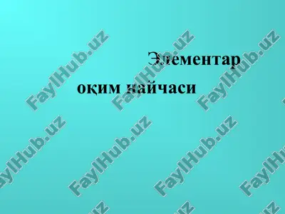 gidravlika — PPT