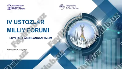 loyihaga asoslangan ta’lim — PPTX
