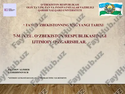 ijtimoiy gumanitar fanlar — PPT