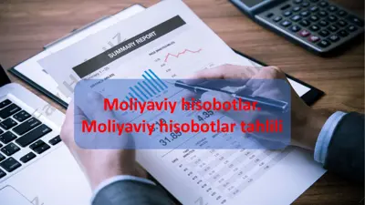 moliyaviy hisobotlar. moliyaviy hisobotlar tahlili — PPTX