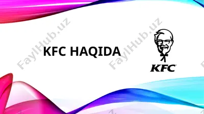 kfc haqida — PPTX