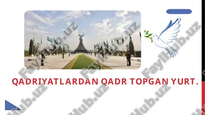 qadriyatlar — PPTX