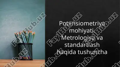 potensiometriya — PPTX