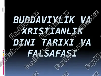 xristianlik — PPTX