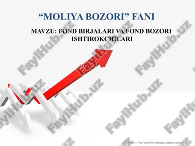 fond birjalari va fondbozori ishtirokchilari — PPTX