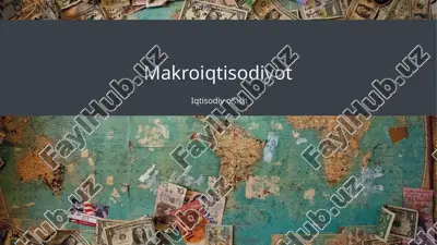 makroiqtisodiyot — PPTX