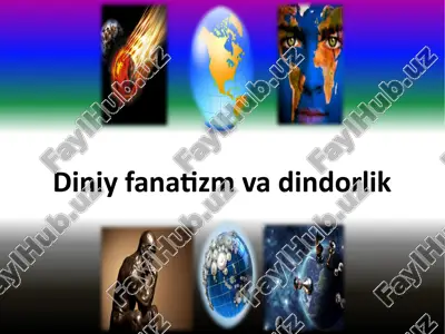 diniy fanatizm va dorlik — PPTX