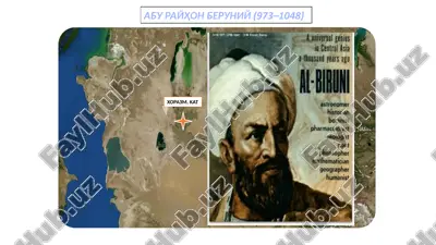 abu rayhon beruniy — PPTX