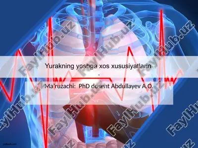 yurakning yoshg'axsosxususiyatlarin — PPTX