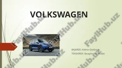 volkswagen — PPTX