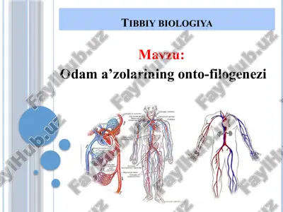 tibbiy biologiya — PPTX