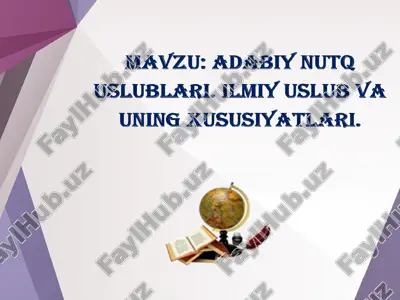 uslubiyat — PPTX