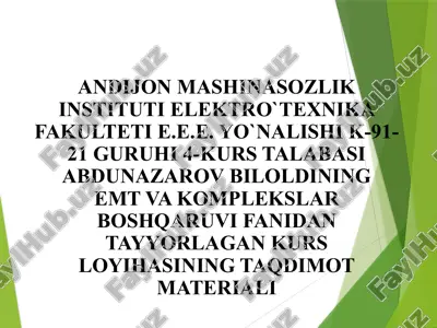 chastotao‘zgartgichi–asinxronmatortizimi — PPTX