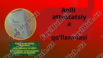onatili va ingliz tili darsliklari — PPTX