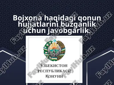 bojxona haqidagi qonun hujjatlari — PPTX
