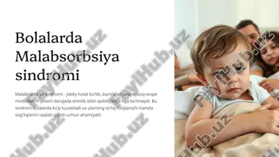 malabsorbsiya sindromi — PPTX
