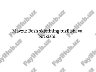 kallaning miyabo’limi — PPTX
