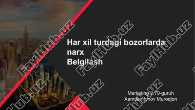 bozorlar haqida — PPTX