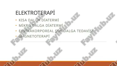 elektroterapi — PPTX