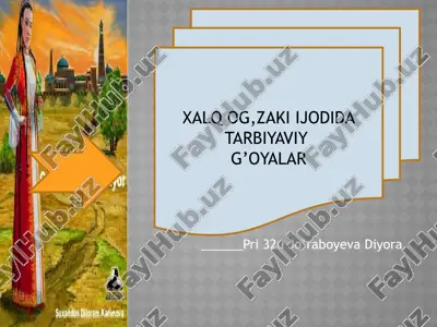 xalqog’zaki ijodida tarbiyaviy g’oyalar — PPTX