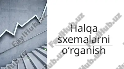 halqa sxemalarni o‘rganish — PPTX